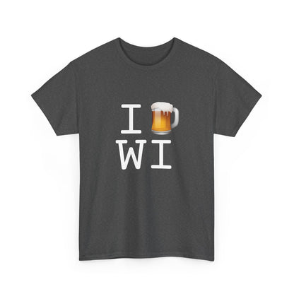 "I Beer Wisconsin" Tee