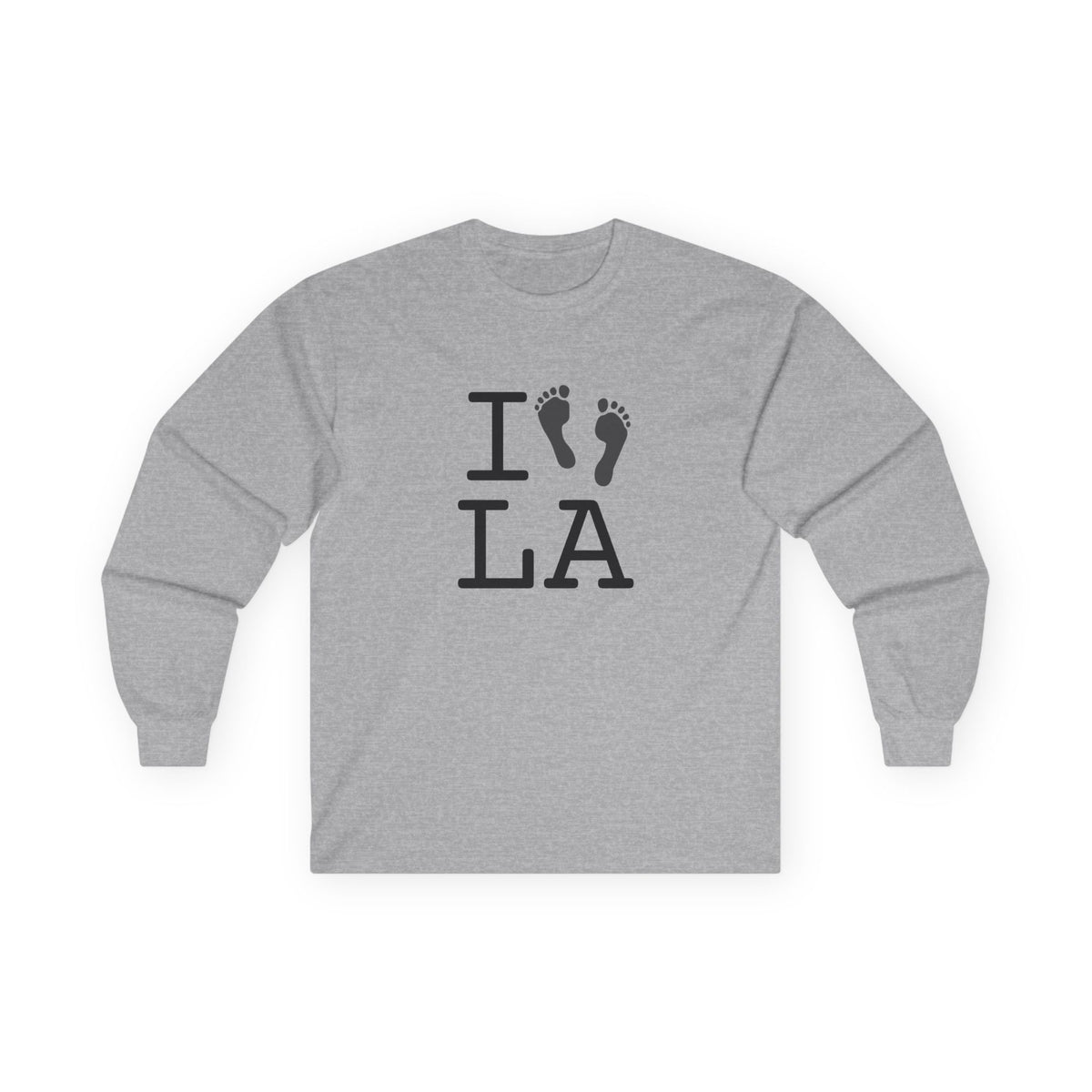 "I leave Footsteps in Louisiana" Long Sleeve Shirt