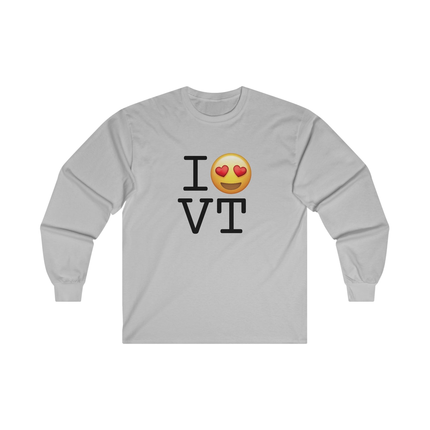 "I have Heart Eyes for Vermont" Long Sleeve Shirt