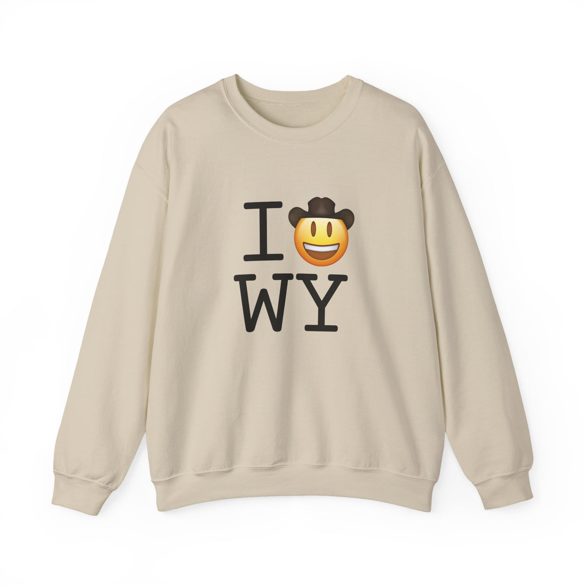 "I'm a Cowboy or Cowgirl in Wyoming" Sweatshirt
