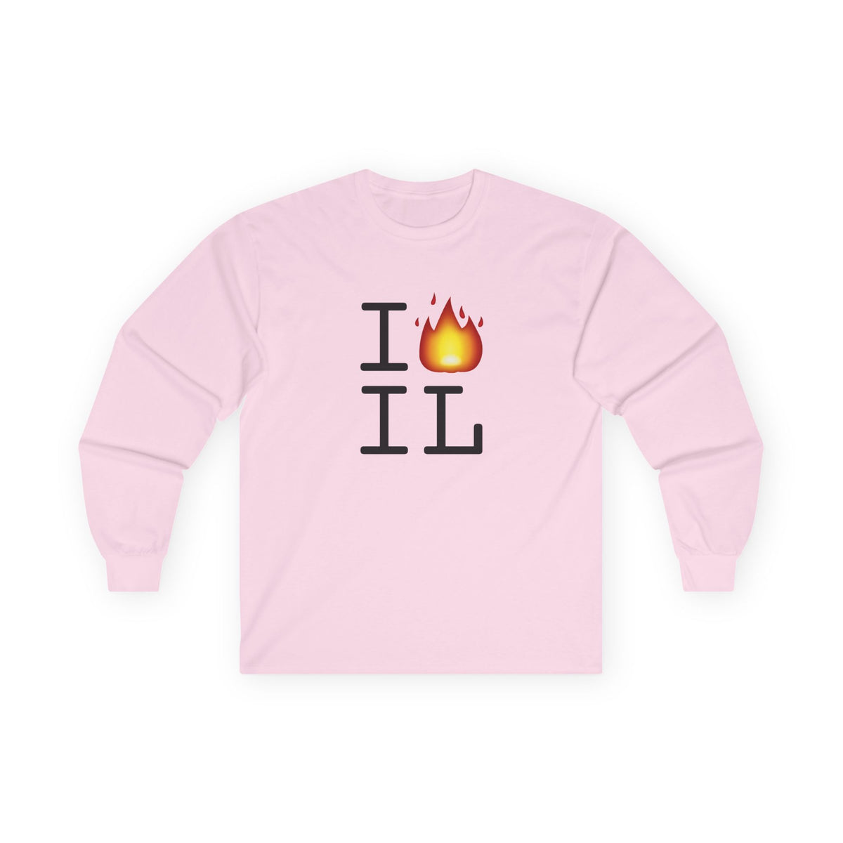 "I've got Fire for Illinois" Long Sleeve Shirt
