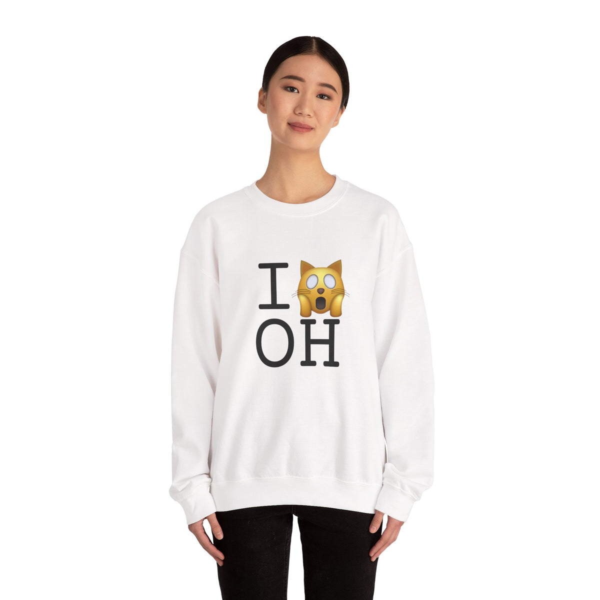 "I'm a Scaredy Cat about Ohio" Sweatshirt