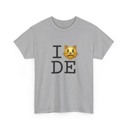 "I'm a Pouting Cat about Delaware" Tee