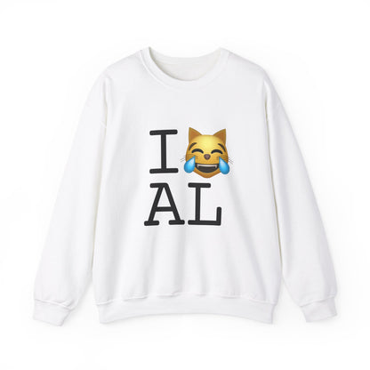 "I'm Laughing like a Cat at Alabama" Sweatshirt