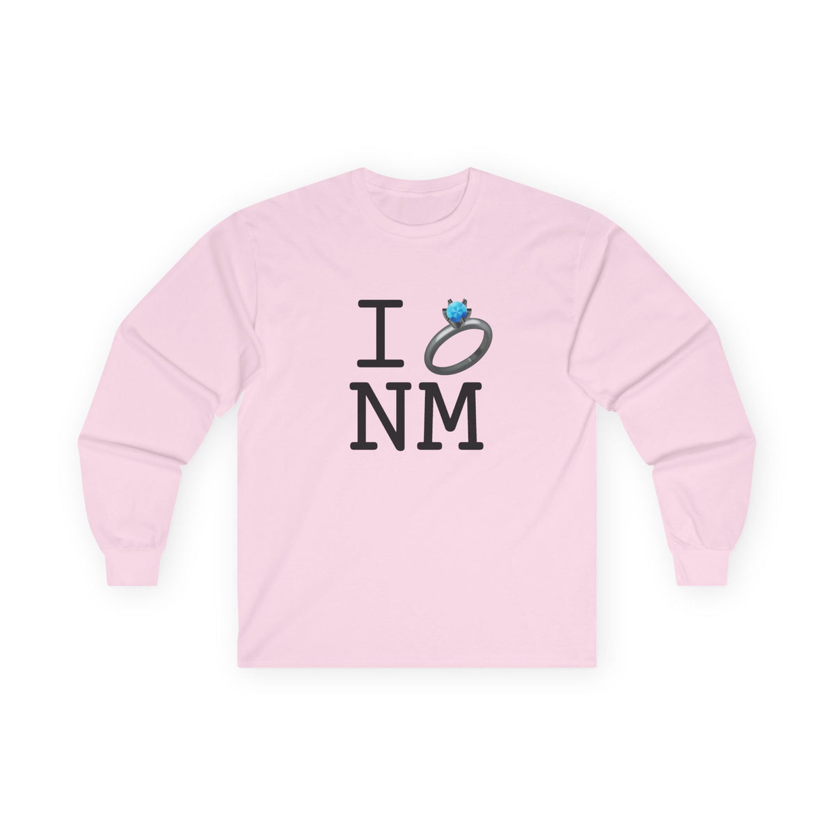"I'm Married to (Diamond Ring) New Mexico" Long Sleeve Shirt