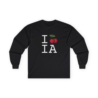 "I Cherry Iowa" Long Sleeve Shirt