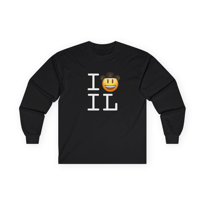 "I'm a Cowboy or Cowgirl in Illinois" Long Sleeve Shirt