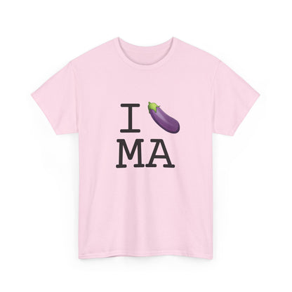 "I Eggplant Massachusetts" Tee