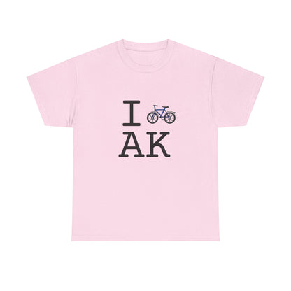 "I Bicycle Alaska" Tee