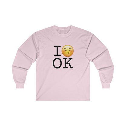 "I Kiss Oklahoma" Long Sleeve Shirt