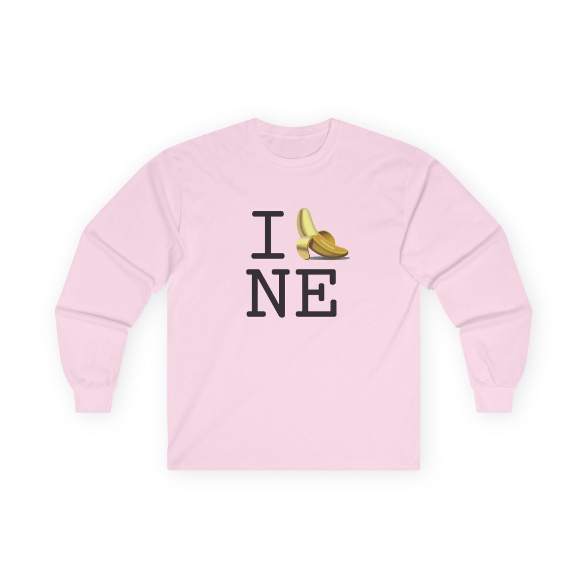 "I'm Bananas about Nebraska" Long Sleeve Shirt