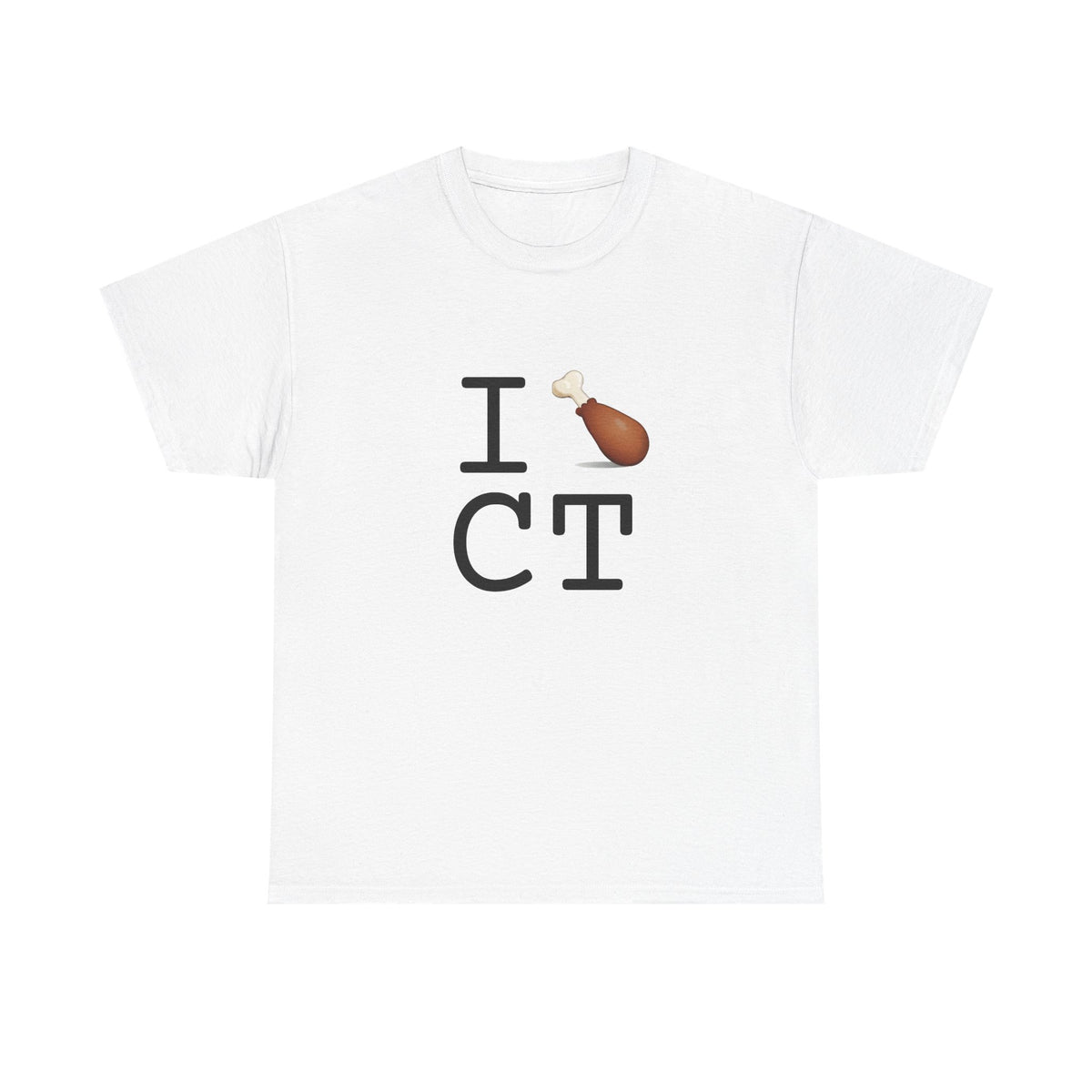 "I Chicken Drumstick Connecticut" Tee