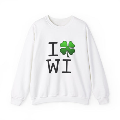 "I'm Lucky (Clover) in Wisconsin" Sweatshirt