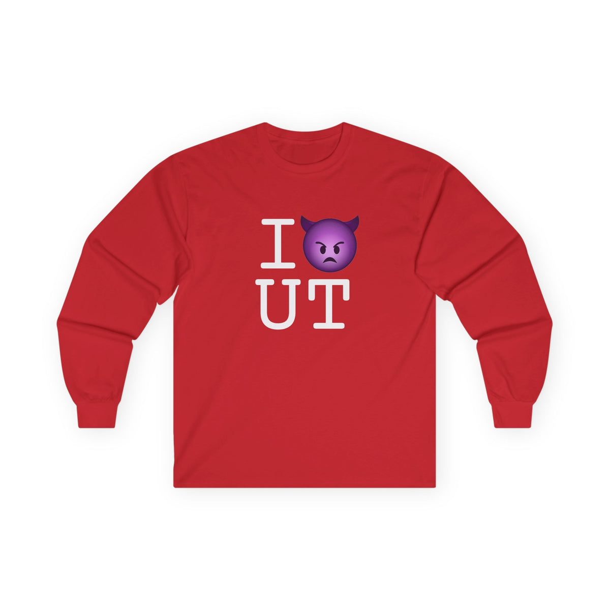"I'm an Angry Devil about Utah" Long Sleeve Shirt