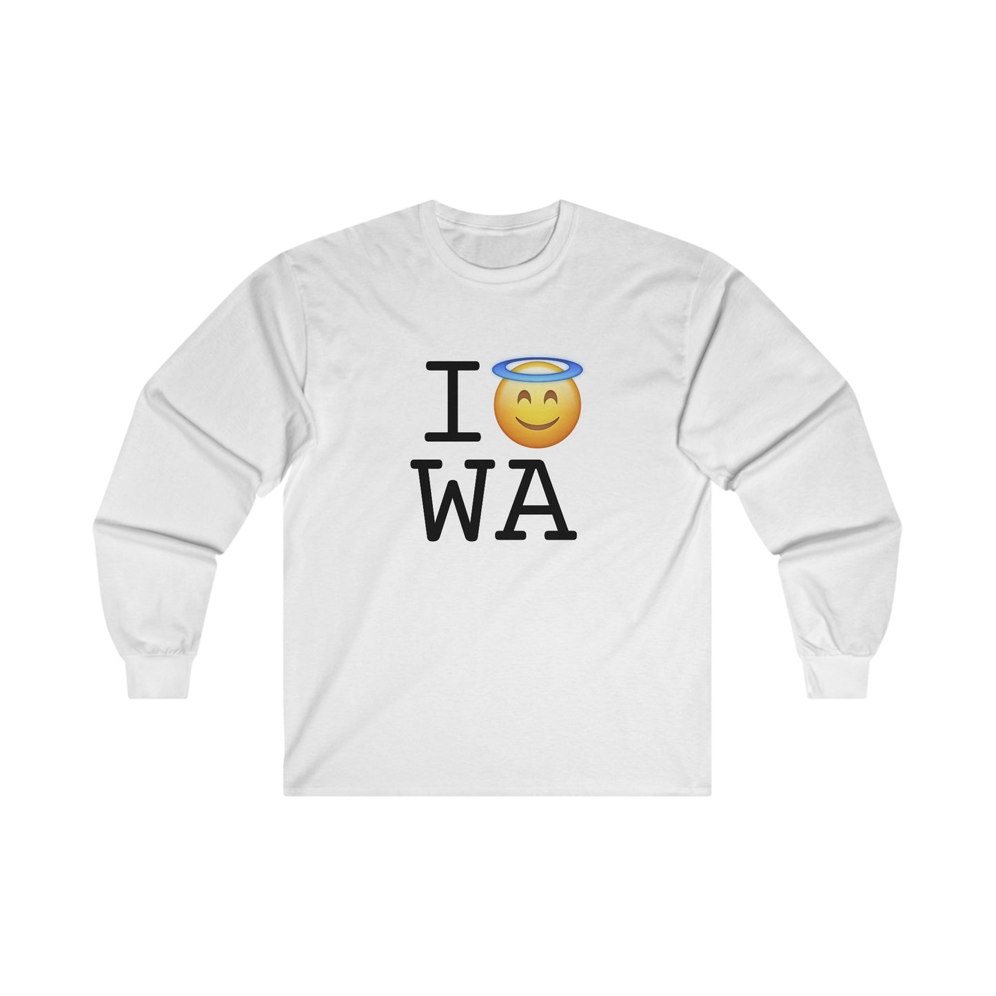 "I'm an Angel in Washington" Long Sleeve Shirt