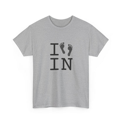 "I leave Footsteps in Indiana" Tee