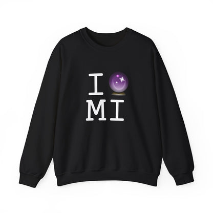 "I Predict the Future (Crystal Ball) of Michigan" Sweatshirt