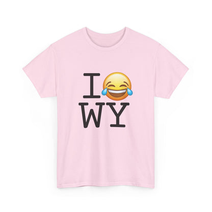 "I'm Laughing at Wyoming" Tee