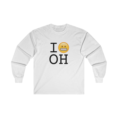 "I Grimace About Ohio" Long Sleeve Shirt