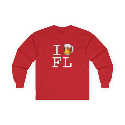 "I Beer Florida" Long Sleeve Shirt