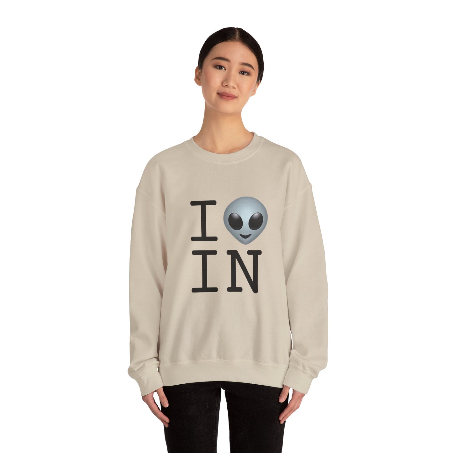 "I Feel Alien in Indiana" Sweatshirt