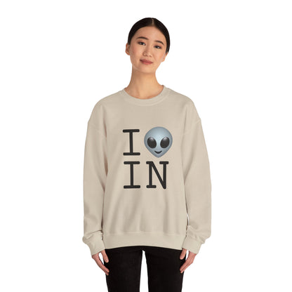 "I Feel Alien in Indiana" Sweatshirt