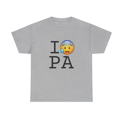 "I'm Anxiously Sweating in Pennsylvania" Tee