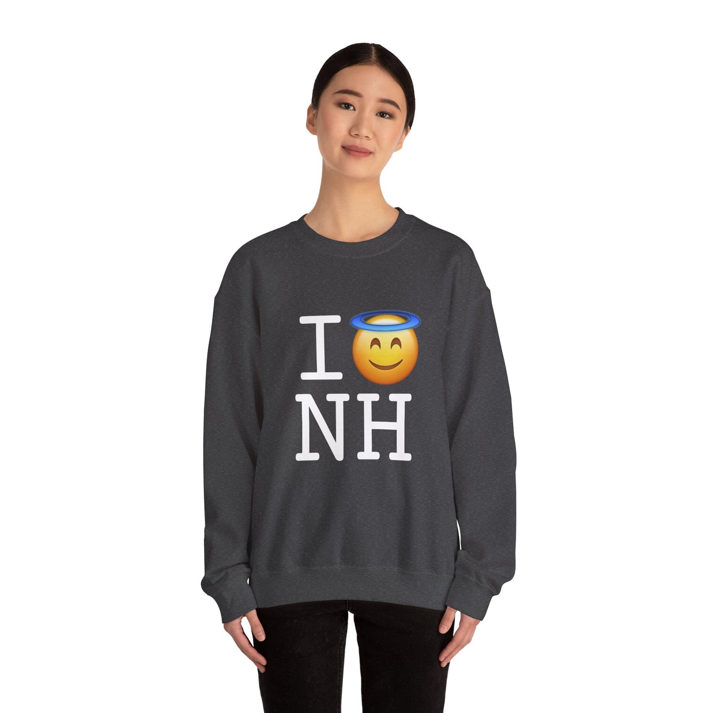 "I'm an Angel in New Hampshire" Sweatshirt