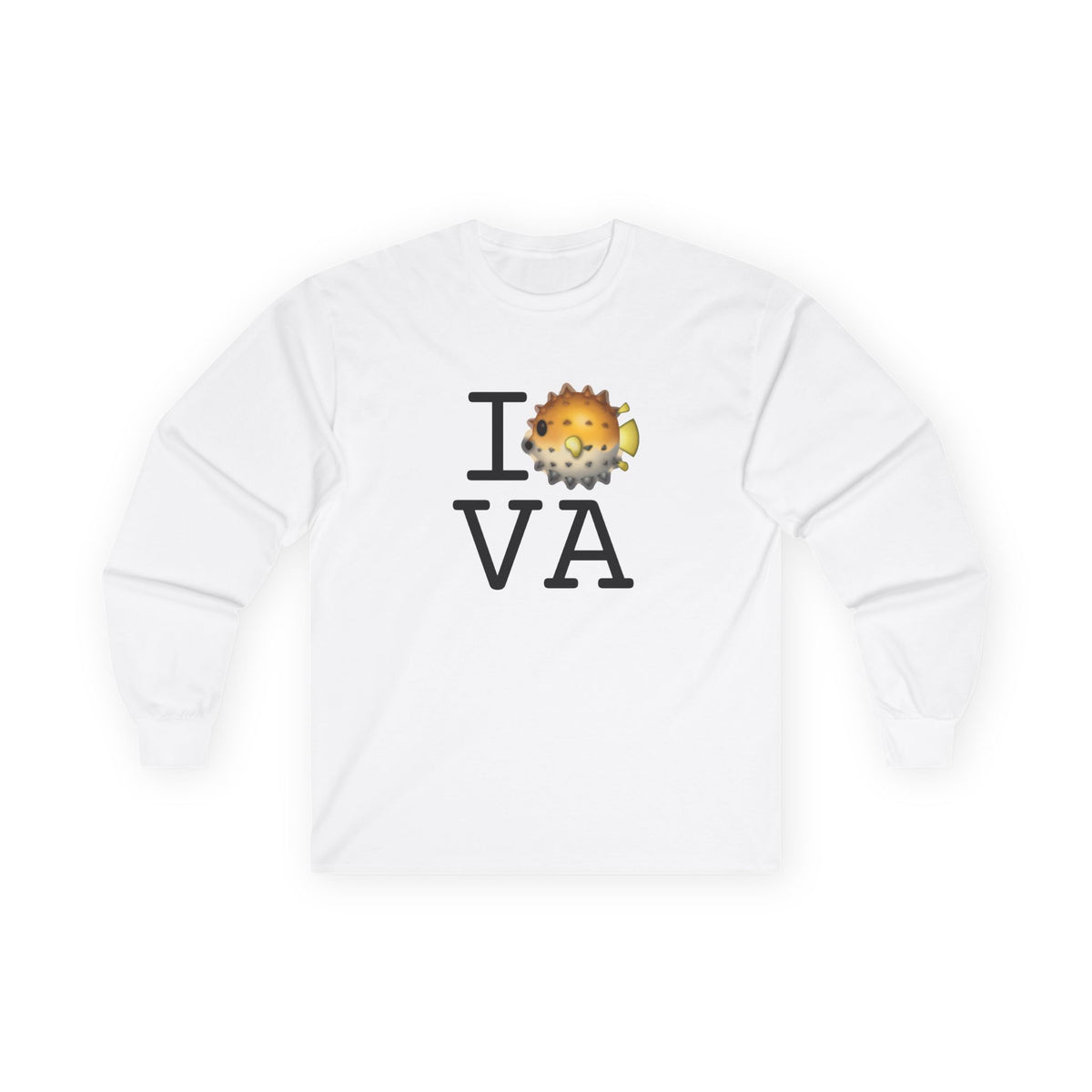 "I Blowfish in Virginia" Long Sleeve Shirt