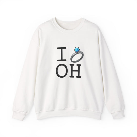 "I'm Married to (Diamond Ring) Ohio" Sweatshirt