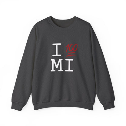 "I Keep it 100 in Michigan" Sweatshirt