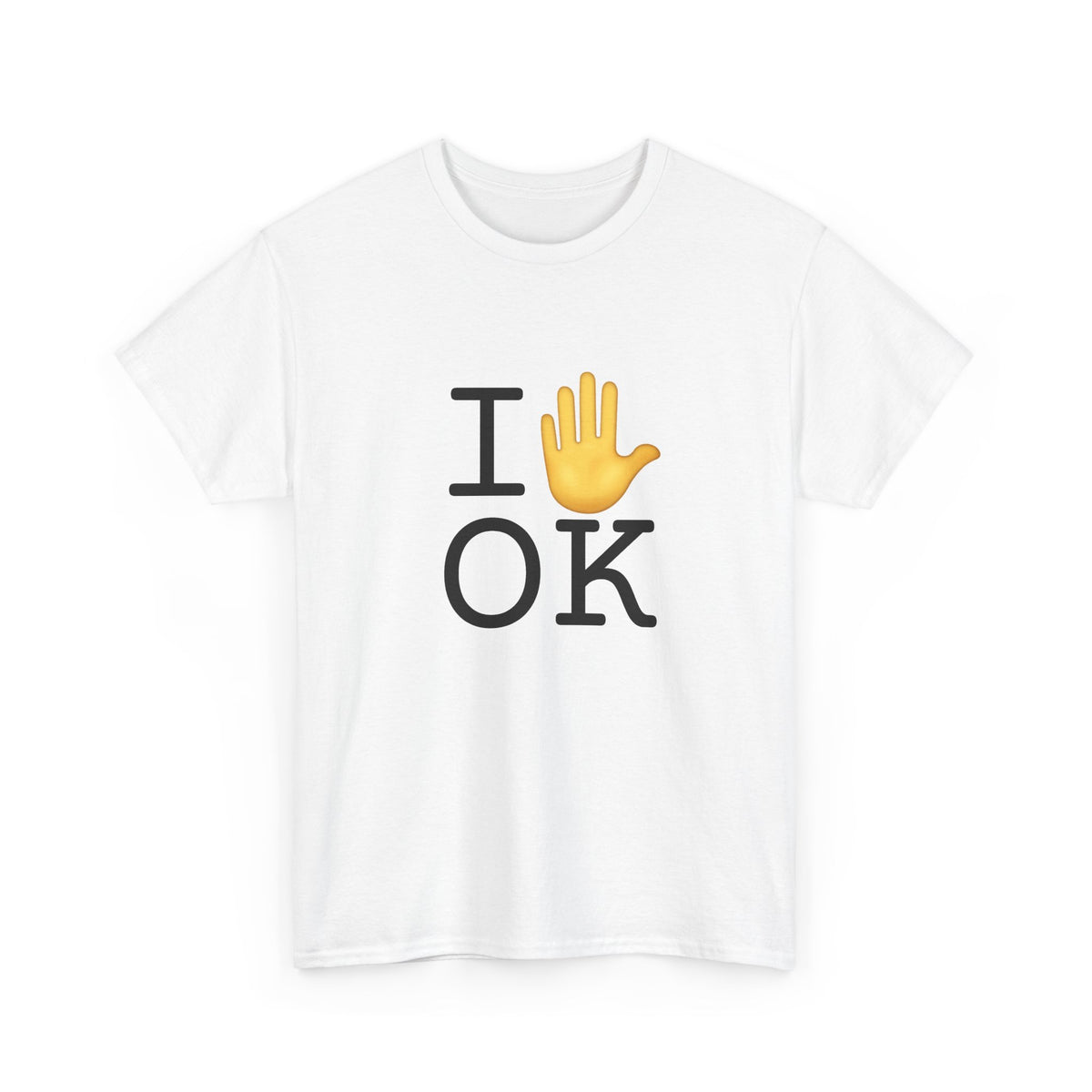 "I Stop (Raised Hand) Oklahoma" Tee