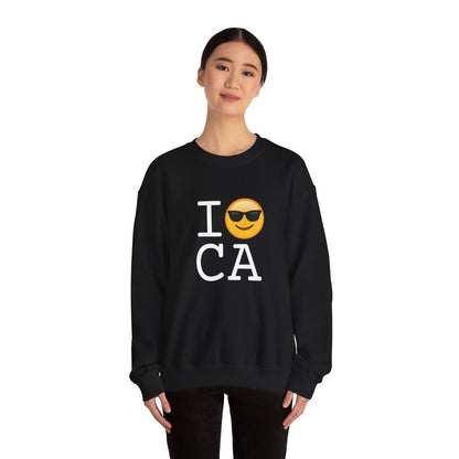 "I'm Cool with California" Sweatshirt