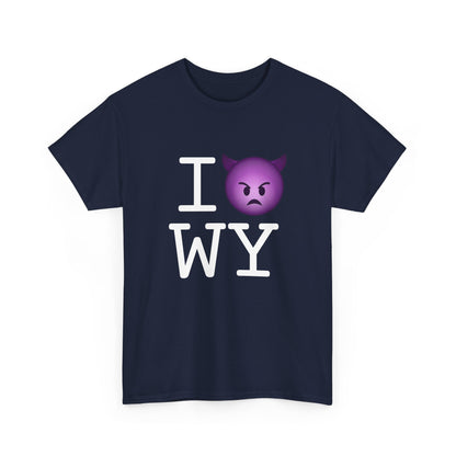 "I'm an Angry Devil about Wyoming" Tee