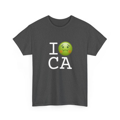 "I'm Nauseous about California" Tee