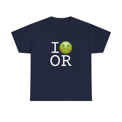 "I'm Nauseous about Oregon" Tee