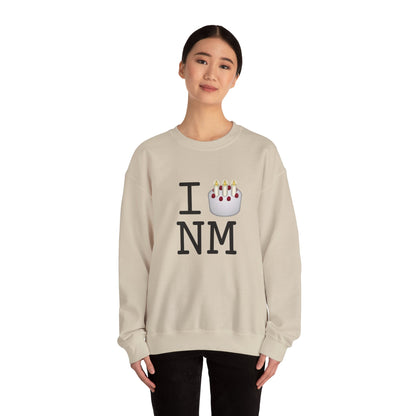 "I Birthday Cake New Mexico" Sweatshirt