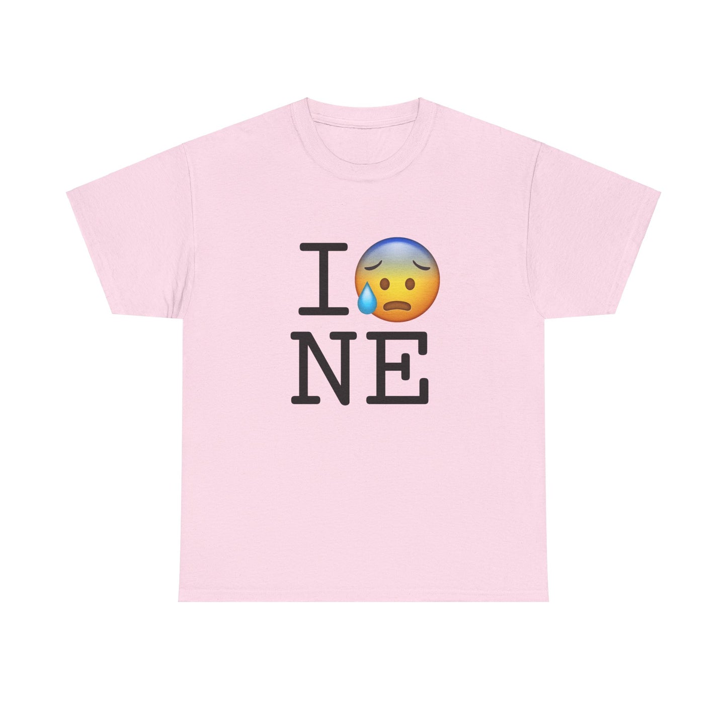 "I'm Anxiously Sweating in Nebraska" Tee