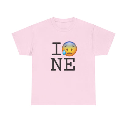 "I'm Anxiously Sweating in Nebraska" Tee