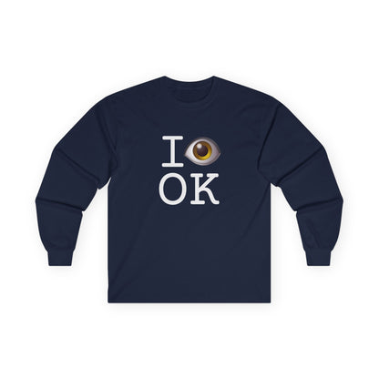 "I See (Eye) Oklahoma" Long Sleeve Shirt