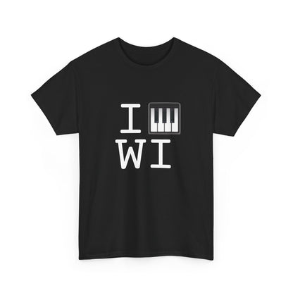 "I Piano Wisconsin" Tee