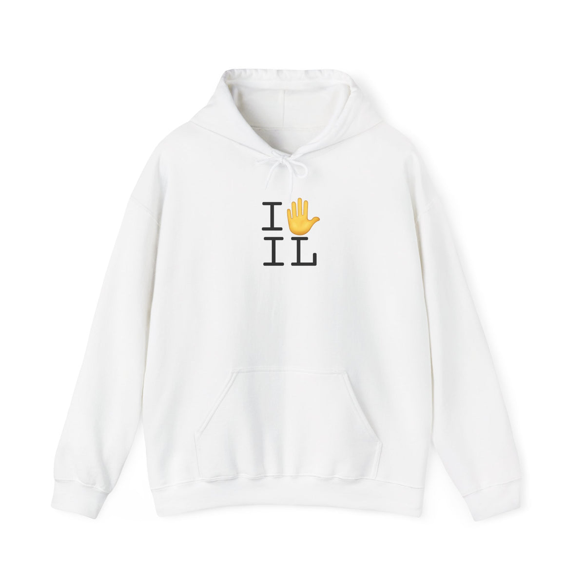 "I Stop (Raised Hand) Illinois" Hoodie