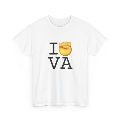 "I Raise my Fist with Virginia" Tee