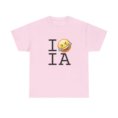"I Laugh Hard (LMFAO) at Iowa" Tee