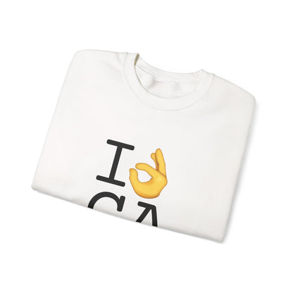 "I'm OK with California" Sweatshirt