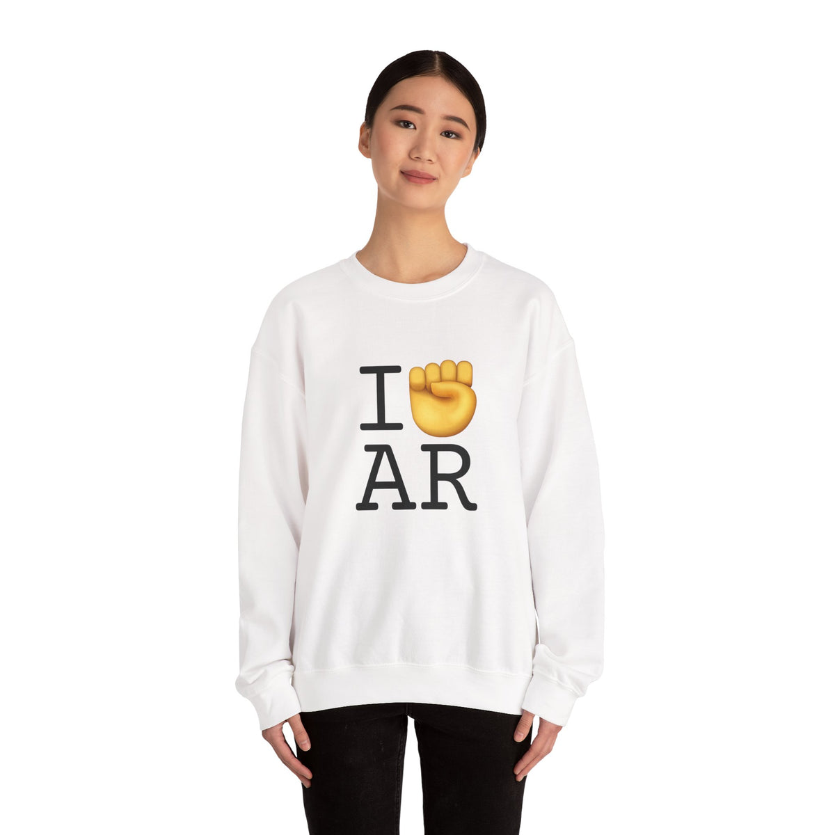 "I Raise my Fist with Arkansas" Sweatshirt