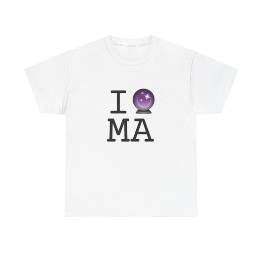 "I Predict the Future (Crystal Ball) of Massachusetts" Tee