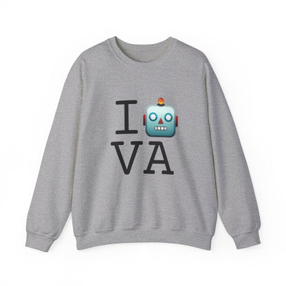 "I'm a Robot in Virginia" Sweatshirt