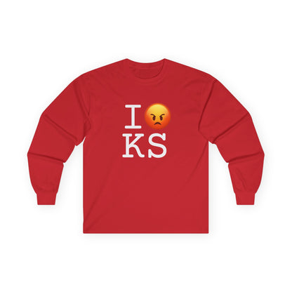 "I'm Angry about Kansas" Long Sleeve Shirt