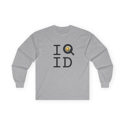 "I Cook in Idaho" Long Sleeve Shirt